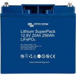 Victron Solarbatterie 12,8/20 SuperPack, LiFePO4, 12V, Mit Batterie-Management-System, 20Ah