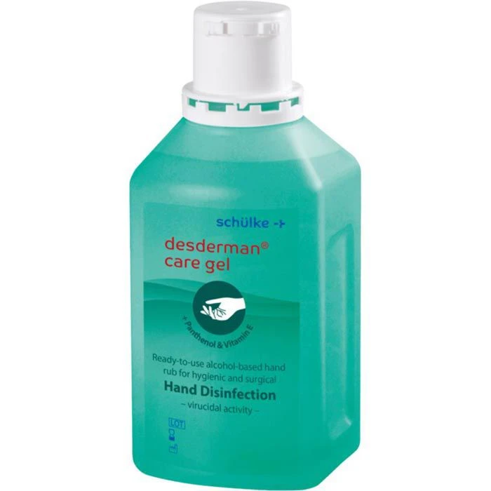 Schülke Desinfektionsmittel Desderman Care Gel, Hände-Schnelldesinfektion, Mit Panthenol, 1 Liter 1 Schülke Desinfektionsmittel Desderman Care Gel, Hände-Schnelldesinfektion, Mit Panthenol, 1 Liter