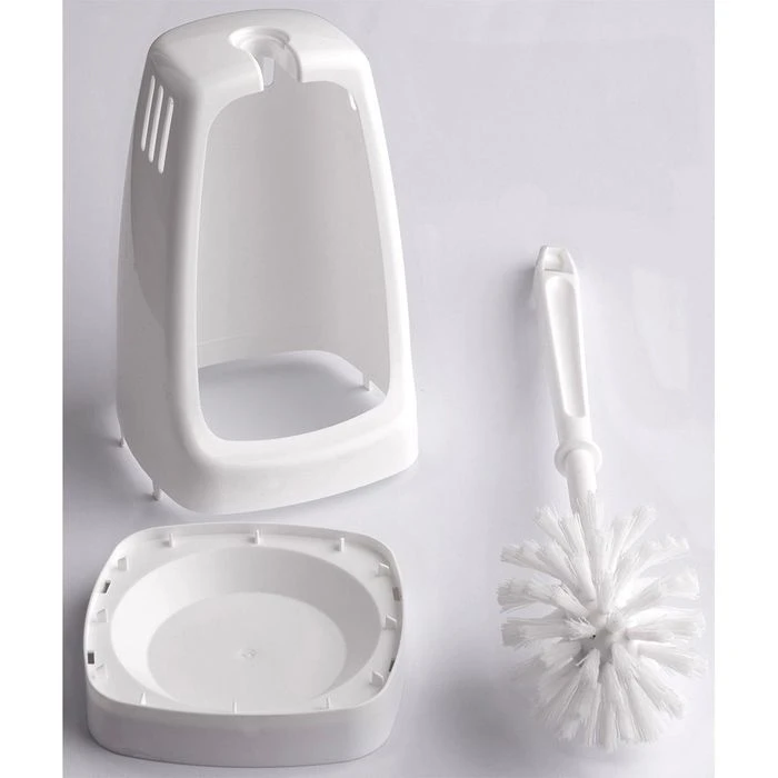 Böttcher-AG WC-Bürste Weiß, Bürstenhalter Aus Kunststoff 6 Böttcher-AG WC-Bürste Weiß, Bürstenhalter Aus Kunststoff – Bild 6