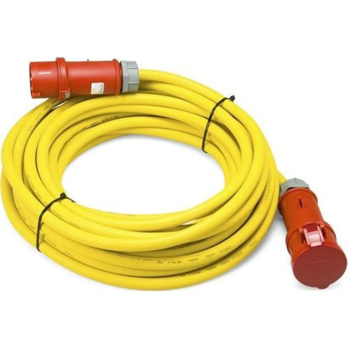 Trotec Strom-Verlängerungskabel 7333000379, 20m, CEE 400 V, 32 A, Gummi, Außen, 6 Mm 1 Trotec Strom-Verlängerungskabel 7333000379, 20m, CEE 400 V, 32 A, Gummi, Außen, 6 Mm