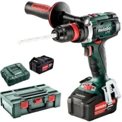 Metabo Akku-Bohrschrauber BS 18 LTX Quick, 18V / 5,2Ah, Mit 2 Akkus Und Koffer