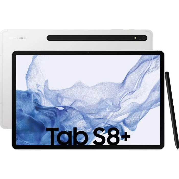 Samsung Tablet-PC Galaxy Tab S8+ X800N, WiFi, 12,4 Zoll, Android 12.0, 256GB, Silver 1 Samsung Tablet-PC Galaxy Tab S8+ X800N, WiFi, 12,4 Zoll, Android 12.0, 256GB, Silver
