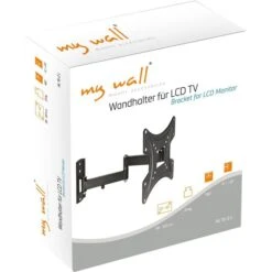 MyWall TV-Wandhalterung HL15-2L, Schwarz, Neigbar, Schwenkbar, 23-42 Zoll 5 MyWall TV-Wandhalterung HL15-2L, Schwarz, Neigbar, Schwenkbar, 23-42 Zoll -Angebote HausGlanz Store 0fb553dfcc740225c3f68d47a6d6761c3f5a0b5c tv wandhalterung mywall hl15 2l schwarz