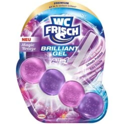 WC-Frisch WC-Duftspüler Brilliant Gel, All In 1, Magic Breeze, Im Korb