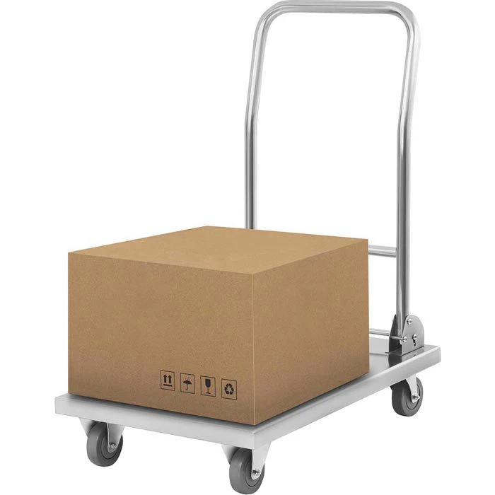 Royal-Catering Transportwagen RCFT-1.1, Edelstahl, Klappbar, 820 X 520mm, Tragkraft 400kg 4 Royal-Catering Transportwagen RCFT-1.1, Edelstahl, Klappbar, 820 X 520mm, Tragkraft 400kg – Bild 4