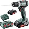 Metabo Akku-Bohrschrauber BS 18 L BL, 18V / 2,0Ah, Mit 2 Akkus Und Koffer