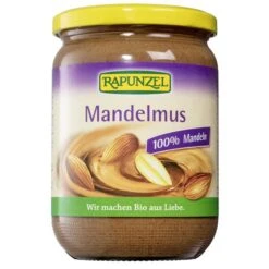 Rapunzel Brotaufstrich Mandelmus, BIO, 100% Mandeln, 500g