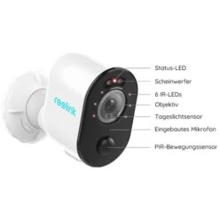 Reolink IP-Kamera Argus 3 Plus WLAN Outdoor, 4MP, PIR, Akku, Strahler Sirene, Inkl 64GB MicroSD -Angebote HausGlanz Store 13f2217a7979937014775d1e3d9d54056cb660b0 ip kamera reolink argus 3 plus wlan outdoor