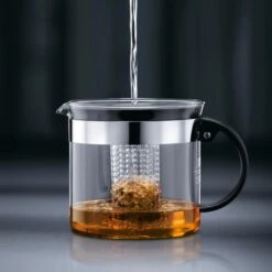 Bodum Tee-Kanne Bistro Nouveau 1875-01 Glas, Mit Kunststoff-Sieb, Schwarz, 1,0 L -Angebote HausGlanz Store 14df7e23e5bb905f2af1e60b6de1479541596f50 tee kanne bodum bistro nouveau 1875 01 glas