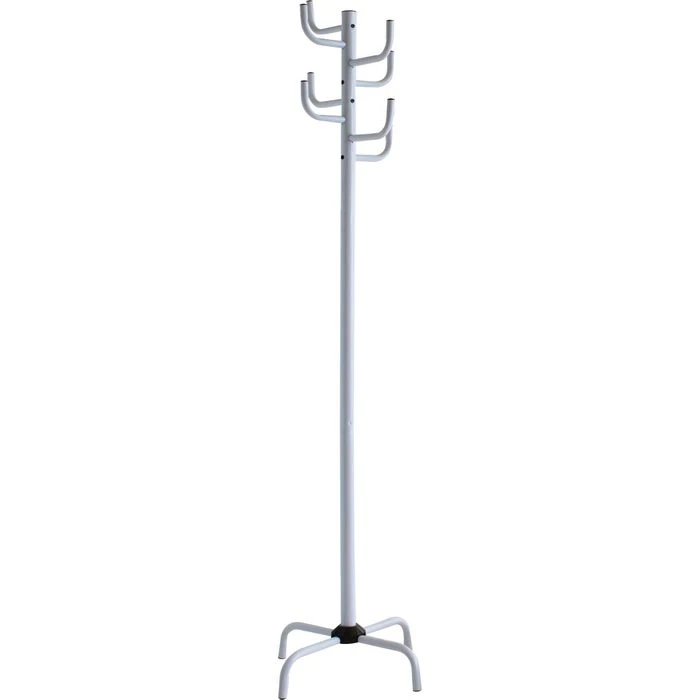 Idimex Garderobenständer Kaktus, 18200, Mit 8 Haken, Metall, Weiß 1 Idimex Garderobenständer Kaktus, 18200, Mit 8 Haken, Metall, Weiß