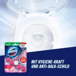 Domestos WC-Duftspüler Active Blue Blauspüler, Pinke Magnolie, Färbt Das Wasser Blau, Im Korb -Angebote HausGlanz Store 15d1b11288e09c7155c092397245f3200273af3e wc duftspueler domestos active blue blauspueler