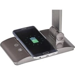 Maul Schreibtischlampe Maulstella LED, Standfuß, Dimmbar, USB, QI-Ladegerät -Angebote HausGlanz Store 162b63a56325040f540983b0dee8aac365ffd31c schreibtischlampe maul maulstella led