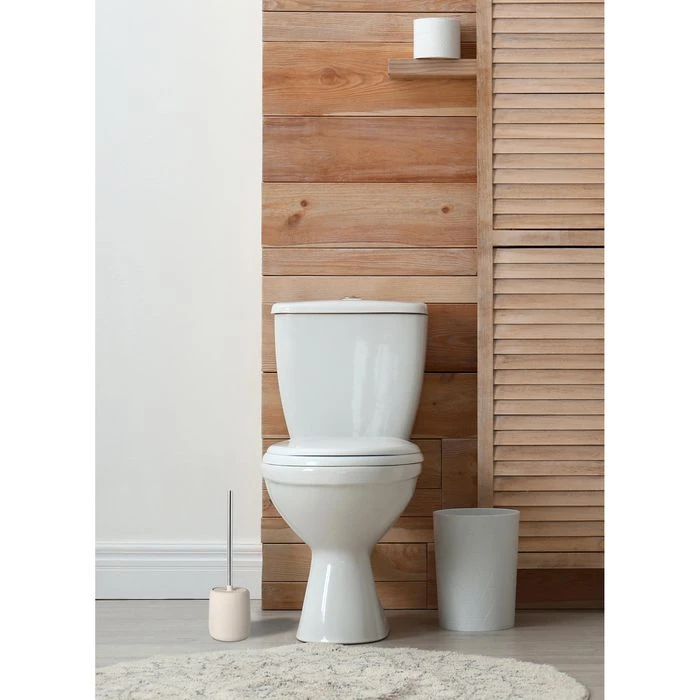 Blomus WC-Bürste Sono Moonbeam, Beige, Bürstenhalter Aus Keramik 2 Blomus WC-Bürste Sono Moonbeam, Beige, Bürstenhalter Aus Keramik – Bild 2