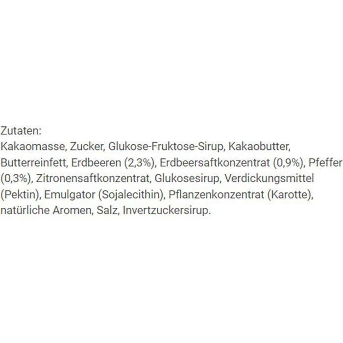 Lindt Tafelschokolade Edelbitter Mousse, Erdbeer-Pfeffer, 150g 4 Lindt Tafelschokolade Edelbitter Mousse, Erdbeer-Pfeffer, 150g – Bild 4