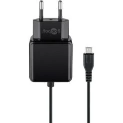 Goobay USB-Ladegerät 49603, 15W, 3A, Schwarz, 1x Micro USB