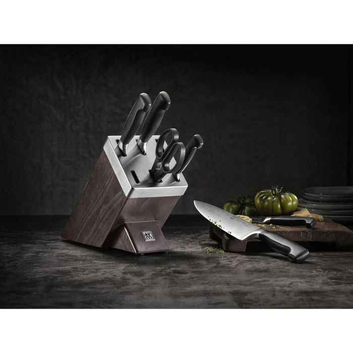 Zwilling Messerblock Four Star 35145-000, Esche Braun, Selbstschärfend, 7-teilig 3 Zwilling Messerblock Four Star 35145-000, Esche Braun, Selbstschärfend, 7-teilig – Bild 3