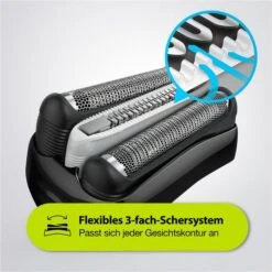 Braun Rasierer Series 3 Shave&Style 3000BT, 3 In 1, Für Männer, Trockenrasierer, Trimmer -Angebote HausGlanz Store 1a1c2bd2b08acdee3616e3feb9ec750eabfbae0c elektrorasierer braun series 3 shaveundstyle 3000bt