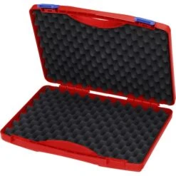 Knipex Werkzeugkoffer Werkzeugbox RED 002115LE, Leer, Kunststoff Klappkoffer