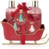 BRUBAKER Geschenkset Cosmetics Winter Berry, Bade- Und Dusch-Set, Winter Beeren, 6-teilig