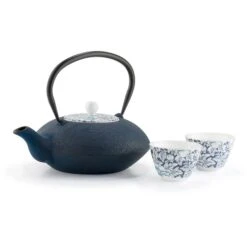 Bredemeijer Tee-Kanne Yantai, Gusseisen, Mit Edelstahl-Filter, Dunkelblau, 1,2 L -Angebote HausGlanz Store 1c7c7dd1684f1936d4bb891006bbc66c946fcf1d tee kanne bredemeijer yantai gusseisen
