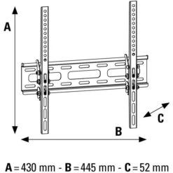 Hama TV-Wandhalterung 108716 Tilt, Schwarz, Neigbar, 32-65 Zoll 9 Hama TV-Wandhalterung 108716 Tilt, Schwarz, Neigbar, 32-65 Zoll -Angebote HausGlanz Store 1d644883f34bbcec1557bd84d006aaa7318f959c tv wandhalterung hama 108716 tilt schwarz
