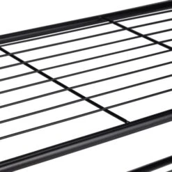 Relaxdays Garderobenständer 10027470, Mit Rollen, 2 Ablagen & 4 Haken, Metall, Schwarz -Angebote HausGlanz Store 1f0443c201dffe92e51a49bef03f049573b8ae58 garderobenstaender relaxdays 10027470