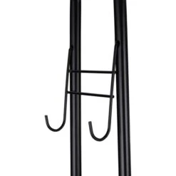 Relaxdays Garderobenständer 10027470, Mit Rollen, 2 Ablagen & 4 Haken, Metall, Schwarz -Angebote HausGlanz Store 1f33652553f488e2843af6145ef8db2609f882ce garderobenstaender relaxdays 10027470