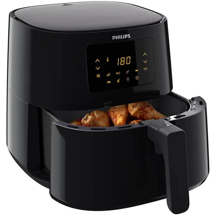 Philips Fritteuse Essential Airfryer XL, HD9270/90, 2000 Watt, Heißluft, Ohne Öl, Für 6,2 Liter 4 Philips Fritteuse Essential Airfryer XL, HD9270/90, 2000 Watt, Heißluft, Ohne Öl, Für 6,2 Liter – Bild 4