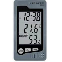 Trotec Thermo-Hygrometer BZ05 Digital, Für Innen, Mit Uhrzeit, Datum
