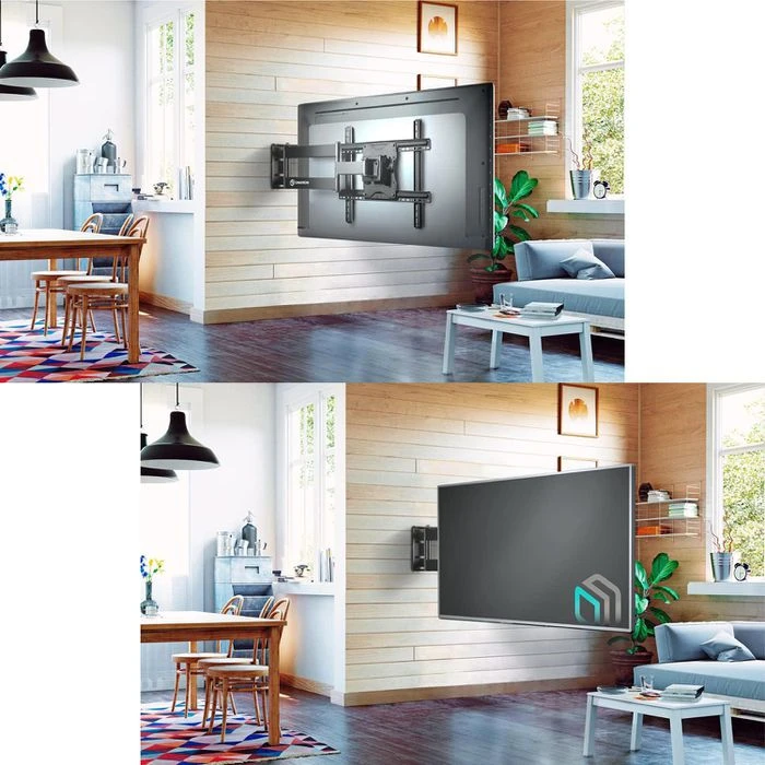 Onkron TV-Wandhalterung M7L-BLK, Schwarz, Neigbar, Schwenkbar, 40-60 Zoll 6 Onkron TV-Wandhalterung M7L-BLK, Schwarz, Neigbar, Schwenkbar, 40-60 Zoll – Bild 6