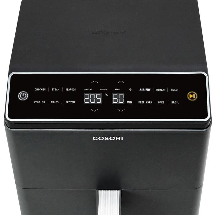 Cosori Fritteuse Dual Blaze XXL, CAF-P583S-KEUR, 1700 W, Heißluftfritteuse, Mit App, Für 6,4 Liter 3 Cosori Fritteuse Dual Blaze XXL, CAF-P583S-KEUR, 1700 W, Heißluftfritteuse, Mit App, Für 6,4 Liter – Bild 3