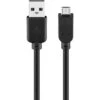 Goobay USB-Kabel 93181 USB 2.0, 1,8 M, Anschlusskabel, A Stecker / Micro B Stecker