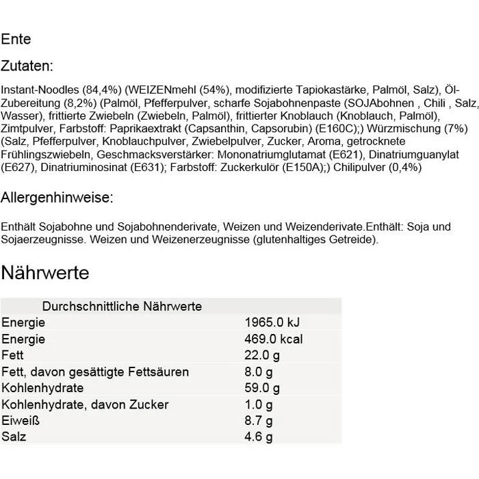 A-One Fertiggericht Chicken, Beef Und Duck Flavour, Nudelsuppe, 10x Huhn, Rind, Ente, Je 85g, 30 Pack 4 A-One Fertiggericht Chicken, Beef Und Duck Flavour, Nudelsuppe, 10x Huhn, Rind, Ente, Je 85g, 30 Pack – Bild 4