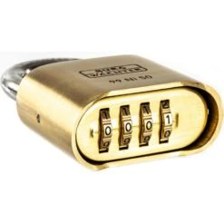 Burg Wächter Burg-Wächter Vorhängeschloss No.99, 99 Ni 50 SB, Zahlenschloss Mit Schlüssel, Wetterfest, Messing -Angebote HausGlanz Store 249bca2bd43f8992ff2dfc0542f7affdf792ee24 vorhaengeschloss burg waechter no.99 99 ni 50 sb