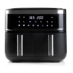 Domo Fritteuse Deli-Fryer Double Fry Zone, DO576FR, Heißluftfritteuse, 2 Backzonen, Für 2x 4 Liter