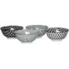 Ritzenhoff&Breker Müslischale Takeo, Porzellan, Schwarz / Weiß, 15,5cm, Set, 4 Stück