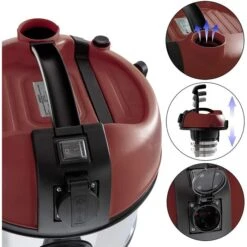 Arebos Nass-Trockensauger Industriestaubsauger, 30 Liter, 2300 Watt, Mit Gerätesteckdose 7 Arebos Nass-Trockensauger Industriestaubsauger, 30 Liter, 2300 Watt, Mit Gerätesteckdose -Angebote HausGlanz Store 261f6a498f8d7a0512e239b584062a069089ca75 nass trockensauger arebos industriestaubsauger
