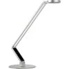 Luctra Schreibtischlampe Table Radial LED, Dimmbar, Standfuß, Silber