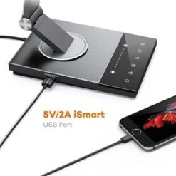 TaoTronics Schreibtischlampe TT-DL16 LED, Dimmbar, Anthrazit, Nachtlicht, Mit Standfuß -Angebote HausGlanz Store 270a32860c14b95c1535ffb319aebaae587aaf70 schreibtischlampe taotronics tt dl16 led