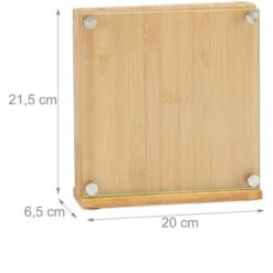 Relaxdays Messerblock 10022160, Bambus Mit Glas, Braun, Unbestückt 13 Relaxdays Messerblock 10022160, Bambus Mit Glas, Braun, Unbestückt -Angebote HausGlanz Store 27b77283bd35a4f159e8f21e1aabdcab5e5ebf02 messerblock relaxdays 10022160
