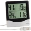 TFA Thermo-Hygrometer 30.5013 Innen / Außen, Digital, Mit Kabelfühler