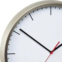 TFA Wanduhr 60.3521 Funkuhr, Ø 30,5 Cm, Lautlos, Edelstahl, Silber -Angebote HausGlanz Store 28dea9d78103fbb63815e5151a229a763fb4a4ce wanduhr tfa 60.3521 funkuhr