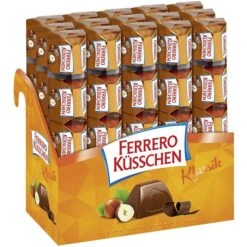 Ferrero-Küsschen Pralinen Klassik, 660g (15x 44g), 75 Stück