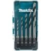 Makita Bohrer E-15148, SDS+, 5-teiliges Set, 4-10 Mm, Holzbohrer