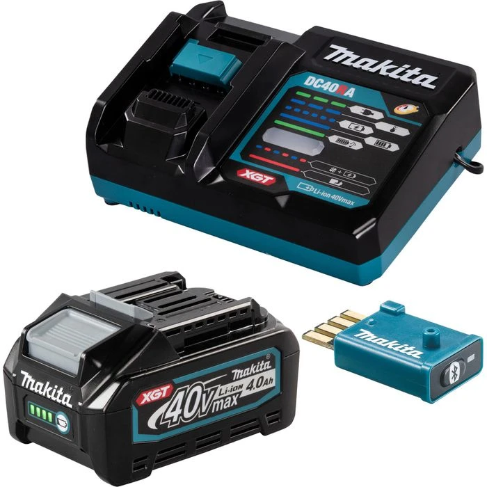 Makita Bohrhammer HR005GM202 XGT, SDS Max, 40V/4Ah, Mit 2 Akkus, Lader, Koffer & Bluetooth 3 Makita Bohrhammer HR005GM202 XGT, SDS Max, 40V/4Ah, Mit 2 Akkus, Lader, Koffer & Bluetooth – Bild 3