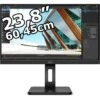 AOC Monitor Q24P2Q, WQHD, HDMI, DP, VGA, 4 Ms, IPS LED, 60,45 Cm / 23,8 Zoll