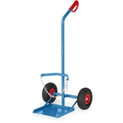 Fetra Sackkarre Stahlflaschenkarre 51122, Luftbereifung, Tragkraft 100kg, 33kg Gasflasche -Angebote HausGlanz Store 301c0a75cde3da0249f9834b518ce54abf925b1f sackkarre fetra stahlflaschenkarre 51122