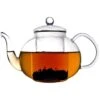 Bredemeijer Tee-Kanne Verona, Glas, Mit Glas-Filter, Transparent, 1,0 L