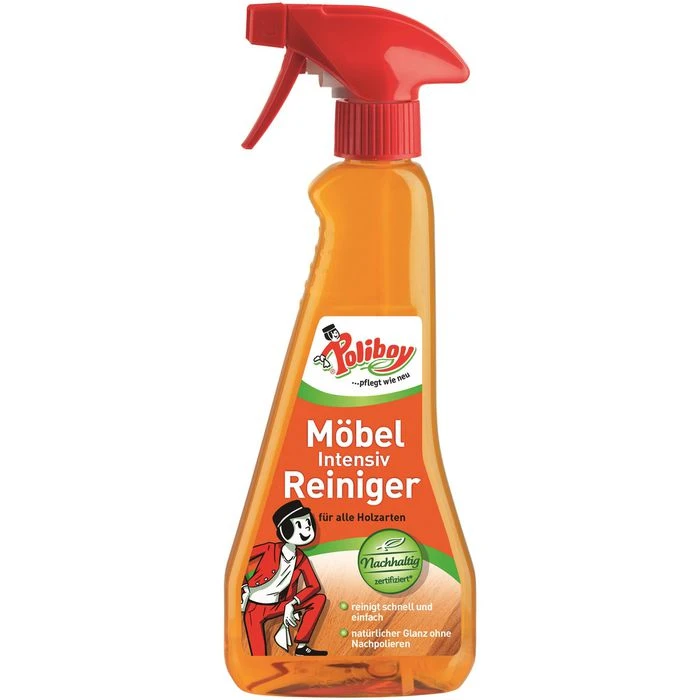 Poliboy Möbelpflege Intensiv Reiniger, 34375, Für Alle Holzarten, 375 Ml 1 Poliboy Möbelpflege Intensiv Reiniger, 34375, Für Alle Holzarten, 375 Ml