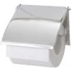 Wenko Toilettenpapierspender Cover 18265100, Metall, Für 1 Kleinrolle, Mit Abdeckung, Silber